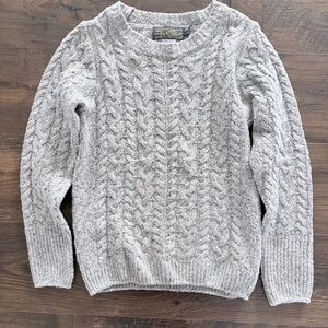 NWOT John Dolan Donegals Guideboat Co. Irish Wool Cashmere Sweater S